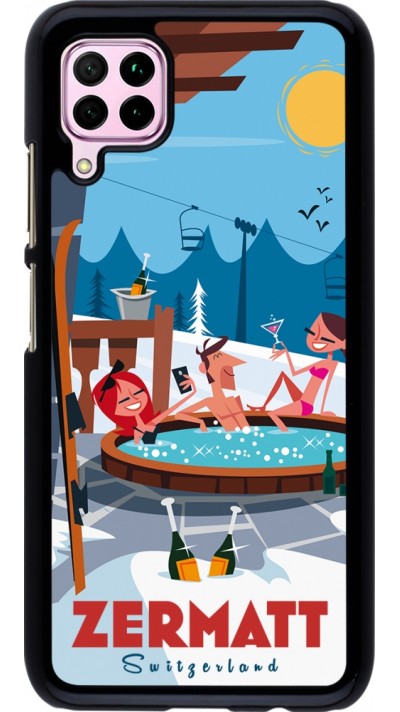 Coque Huawei P40 Lite - Zermatt Mountain Jacuzzi