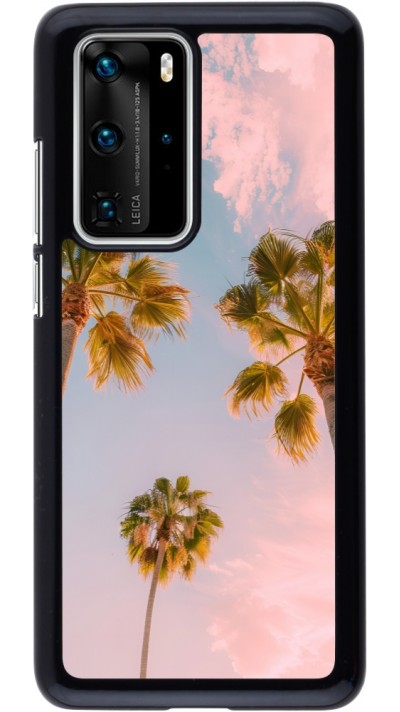 Coque Huawei P40 Pro - Summer 2025 Palmiers