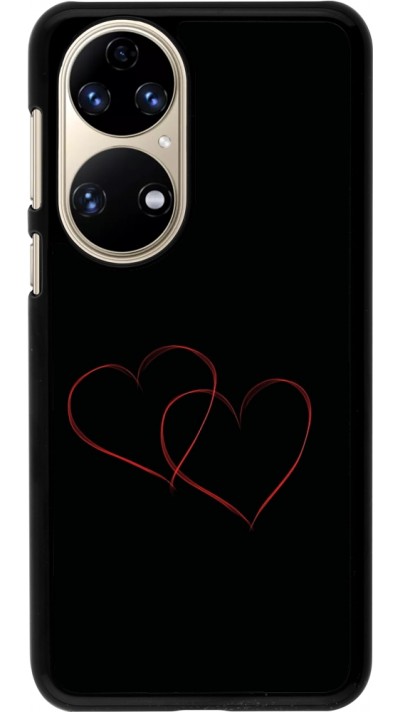 Coque Huawei P50 - Valentine 2023 attached heart