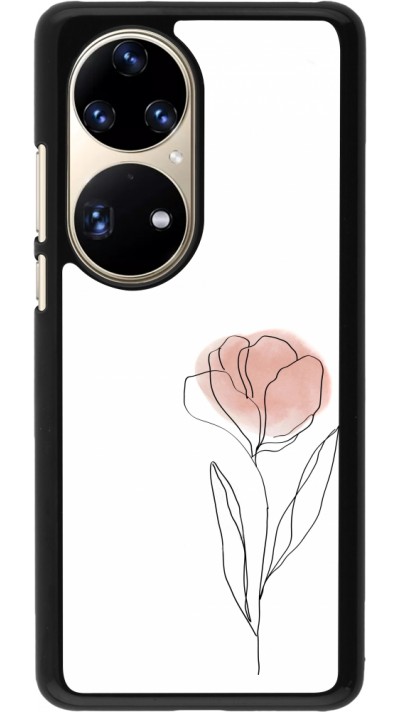 Coque Huawei P50 Pro - Spring 23 minimalist flower
