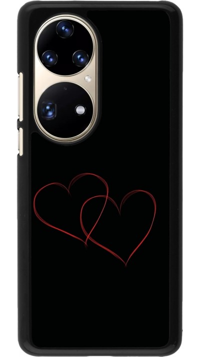 Coque Huawei P50 Pro - Valentine 2023 attached heart