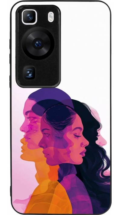 Huawei P60 Case Hülle - Silikon schwarz Womens day 2026 10