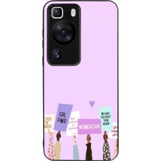 Coque Huawei P60 - Silicone rigide noir Womens day 2026 9
