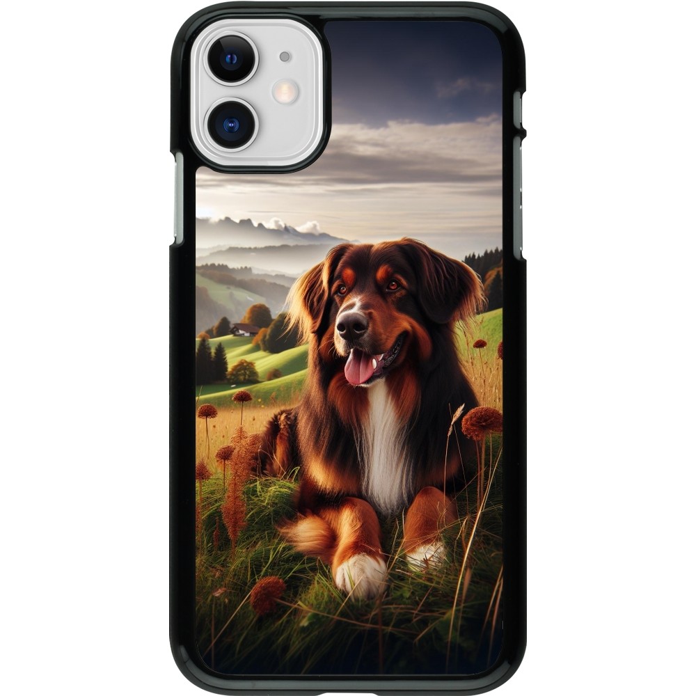 iPhone 11 Case Hülle - Hund Land Schweiz