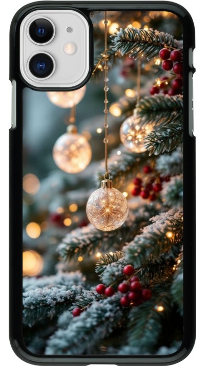 Coque iPhone 11 - Christmas 25 Xmas Decorated Tree