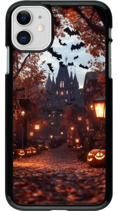 Coque iPhone 11 - Halloween 2025 Haunted house
