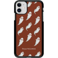 Coque iPhone 11 - Halloween 2025 Pattern of ghosts
