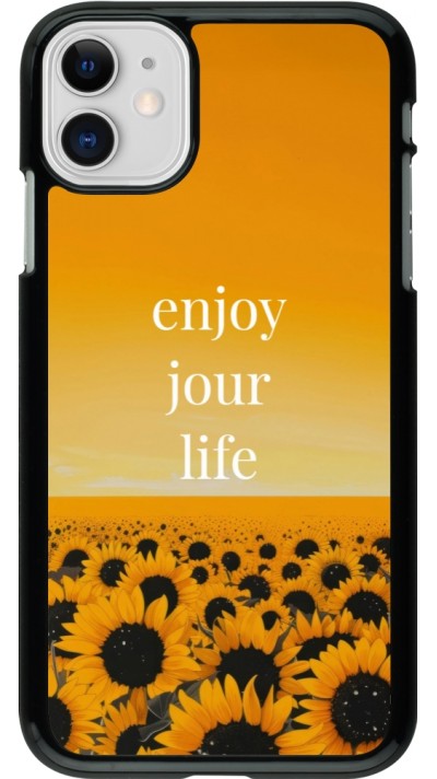 Coque iPhone 11 - Summer 2025 Enjoy your life