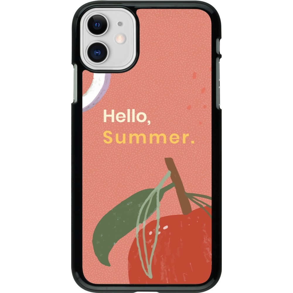 Coque iPhone 11 - Summer 2025 Hello summer