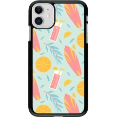 Coque iPhone 11 - Summer 2025 Pattern citron