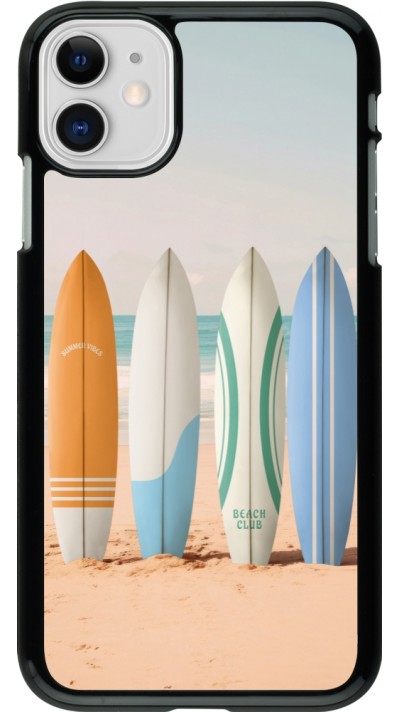 iPhone 11 Case Hülle - Summer surfboard 2025