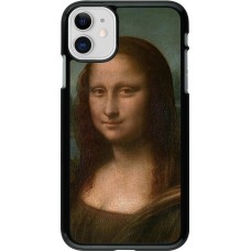 Coque iPhone 11 - Tableau art - La Joconde - Léonard de Vinci