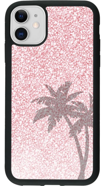 Coque iPhone 11 - Silicone rigide noir Summer 2021 01