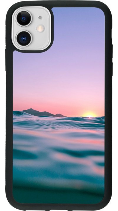Coque iPhone 11 - Silicone rigide noir Summer 2021 12
