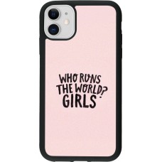 Coque iPhone 11 - Silicone rigide noir Womens day 2026 3