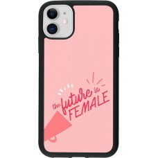 Coque iPhone 11 - Silicone rigide noir Womens day 2026 4