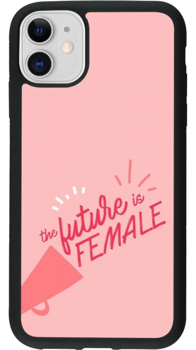 Coque iPhone 11 - Silicone rigide noir Womens day 2026 4