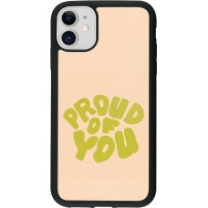 Coque iPhone 11 - Silicone rigide noir Womens day 2026 5