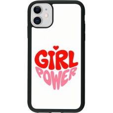 Coque iPhone 11 - Silicone rigide noir Womens day 2026 6