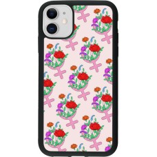 Coque iPhone 11 - Silicone rigide noir Womens day 2026 7