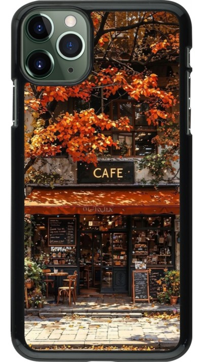iPhone 11 Pro Max Case Hülle - Autumn 25 Coffee shop
