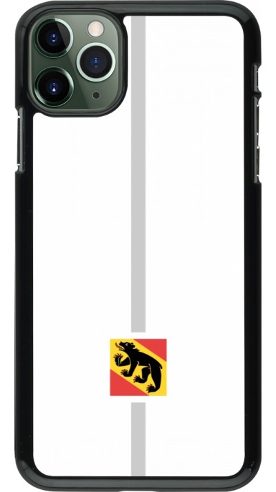 iPhone 11 Pro Max Case Hülle - Kanton BE weiss