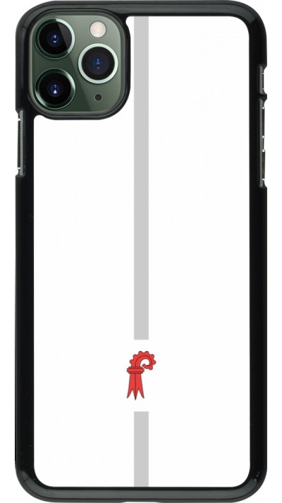 iPhone 11 Pro Max Case Hülle - Kanton BL weiss
