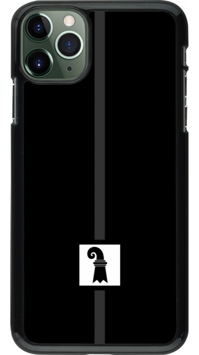 iPhone 11 Pro Max Case Hülle - Kanton BS schwarz