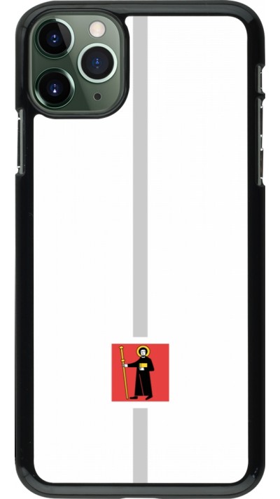 iPhone 11 Pro Max Case Hülle - Kanton GL weiss