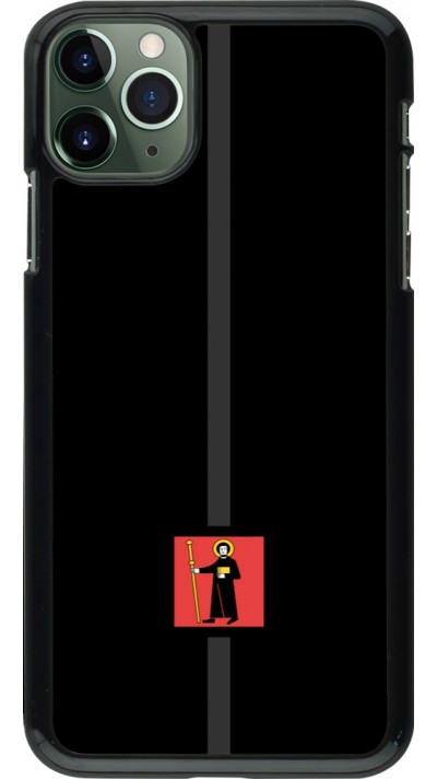 iPhone 11 Pro Max Case Hülle - Kanton GL schwarz