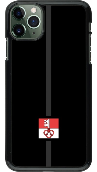 iPhone 11 Pro Max Case Hülle - Kanton OW schwarz