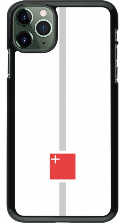 iPhone 11 Pro Max Case Hülle - Kanton SZ weiss