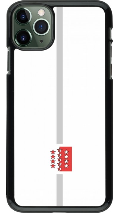 iPhone 11 Pro Max Case Hülle - Kanton VS weiss
