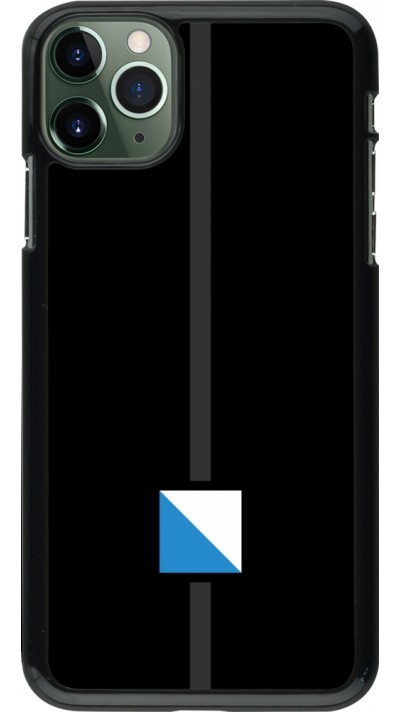iPhone 11 Pro Max Case Hülle - Kanton ZH schwarz