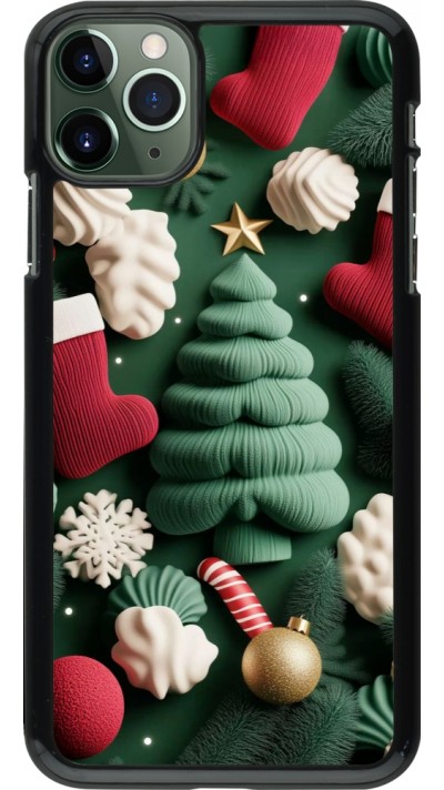 Coque iPhone 11 Pro Max - Christmas 25 Christmas textiles