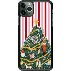 Coque iPhone 11 Pro Max - Christmas 25 Happy Holiday