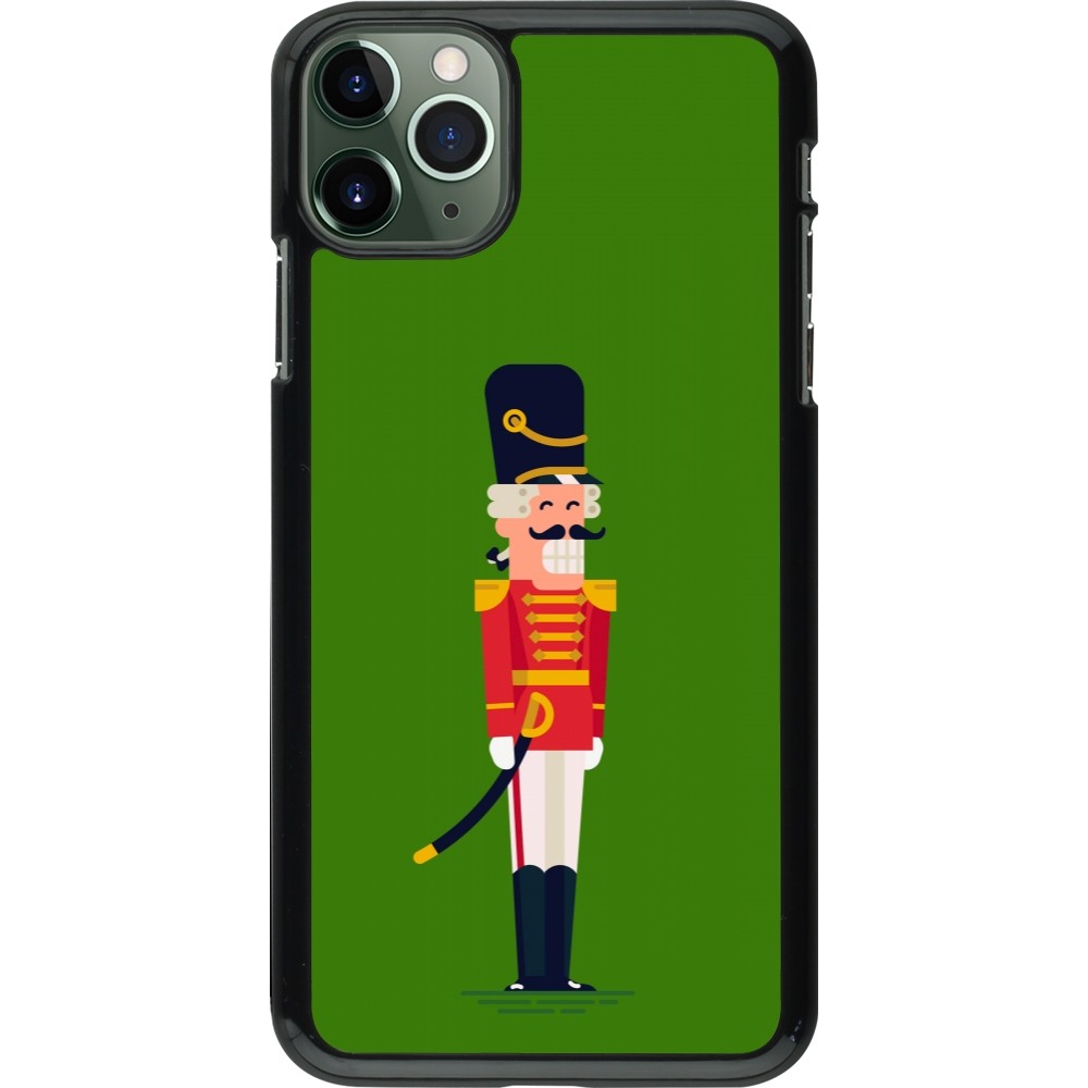 Coque iPhone 11 Pro Max - Christmas 25 Nutcracker Green