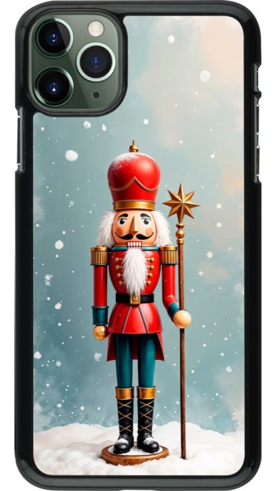 Coque iPhone 11 Pro Max - Christmas 25 Nutcracker Snow