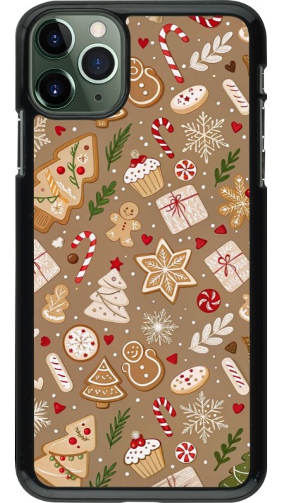 Coque iPhone 11 Pro Max - Christmas 25 Pattern Ginger Cookie