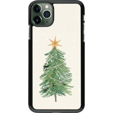 Coque iPhone 11 Pro Max - Christmas 25 Sketch Tree