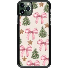 Coque iPhone 11 Pro Max - Christmas 25 Vintage Ribbons