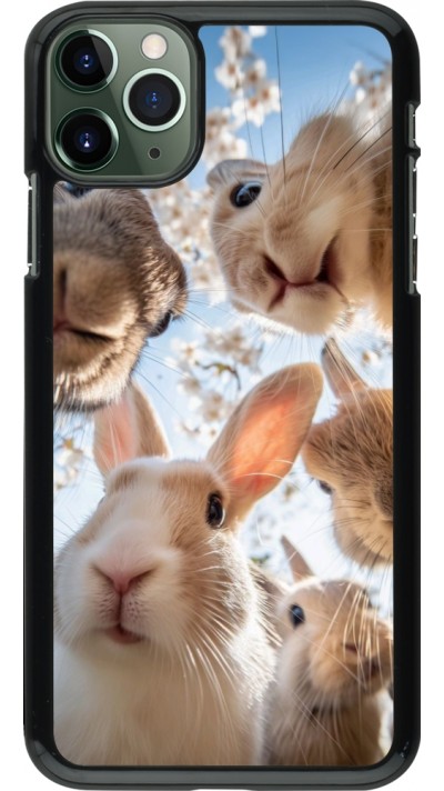 Coque iPhone 11 Pro Max - Easter 2026 Rabbits