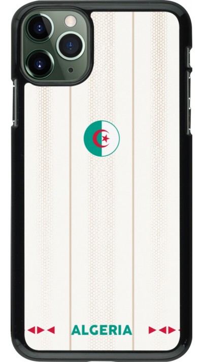 Coque iPhone 11 Pro Max - Maillot de football Algérie 2026 personnalisable