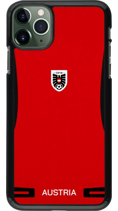 Coque iPhone 11 Pro Max - Maillot de football Autriche 2026 personnalisable