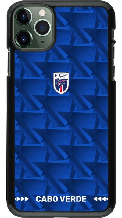Coque iPhone 11 Pro Max - Maillot de football Cap-Vert 2026 personnalisable