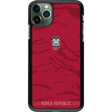 Coque iPhone 11 Pro Max - Maillot de football Corée du Sud 2026 personnalisable