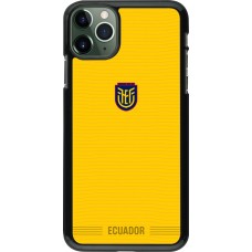 Coque iPhone 11 Pro Max - Maillot de football Équateur 2026 personnalisable