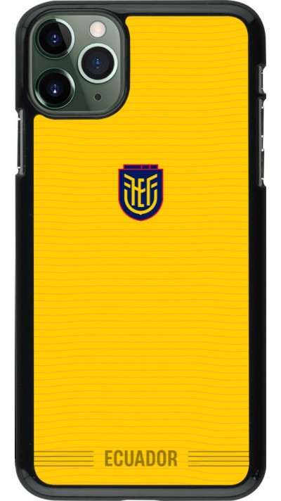 Coque iPhone 11 Pro Max - Maillot de football E?quateur 2026 personnalisable