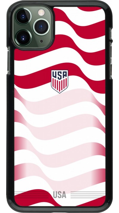 Coque iPhone 11 Pro Max - Maillot de football E?tats Unis 2026 personnalisable