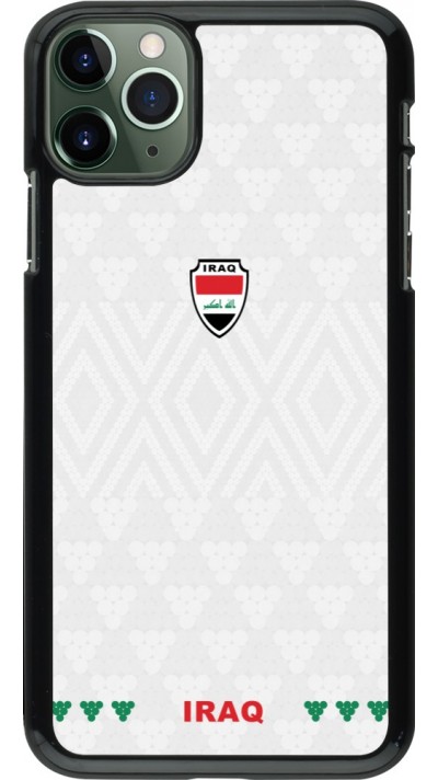 Coque iPhone 11 Pro Max - Maillot de football Irak 2026 personnalisable